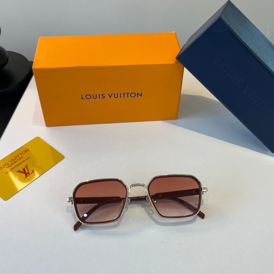 Louis Vuitton Fashion Red Lens Sunglasses for Men & Women - 371408 - detail image 4