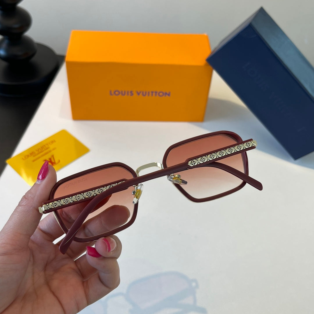 Louis Vuitton Fashion Red Lens Sunglasses for Men & Women - 371408 - detail image 8