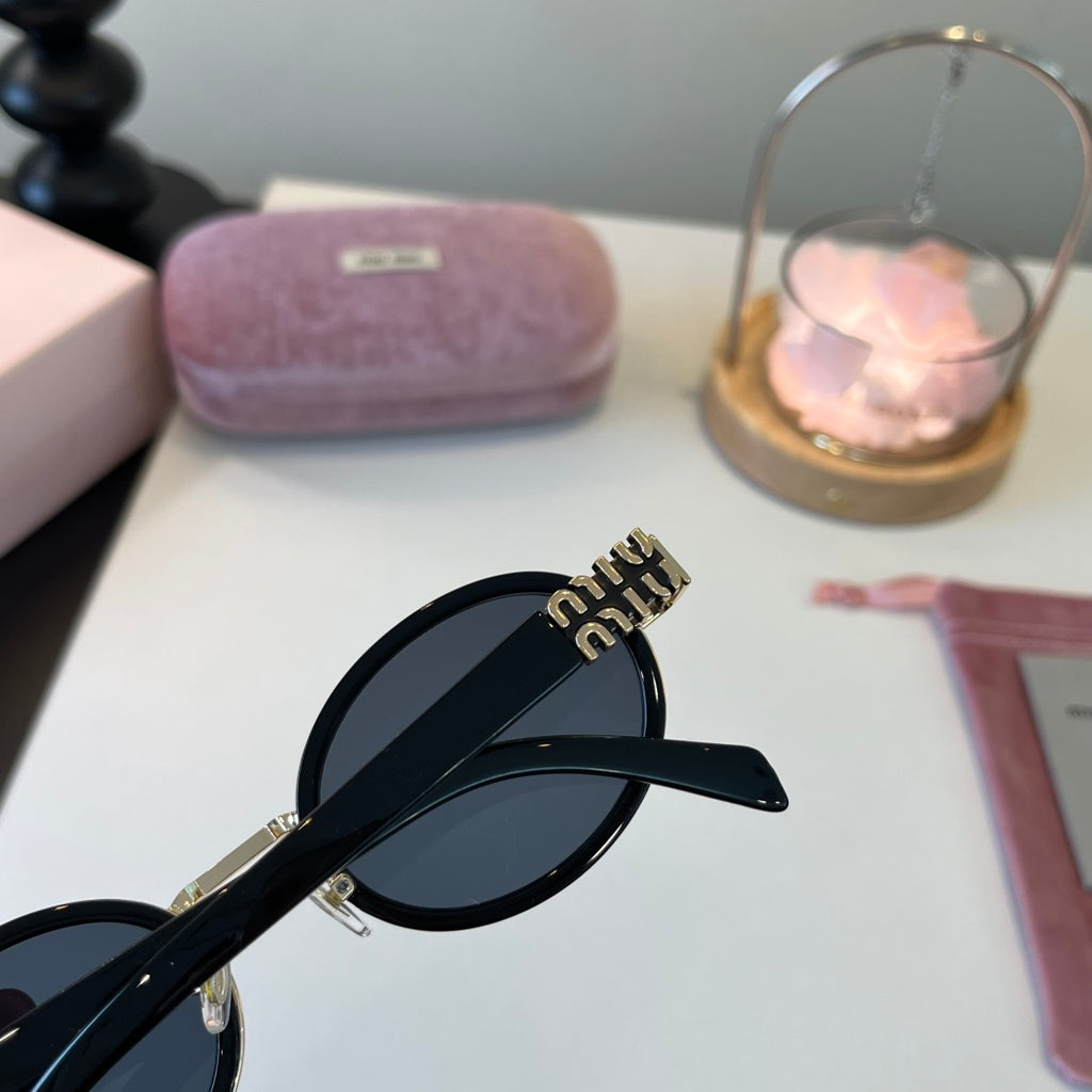 Miu Miu Cat-Eye Silver Lens Sunglasses for Men & Women - 372379 - detail image 7