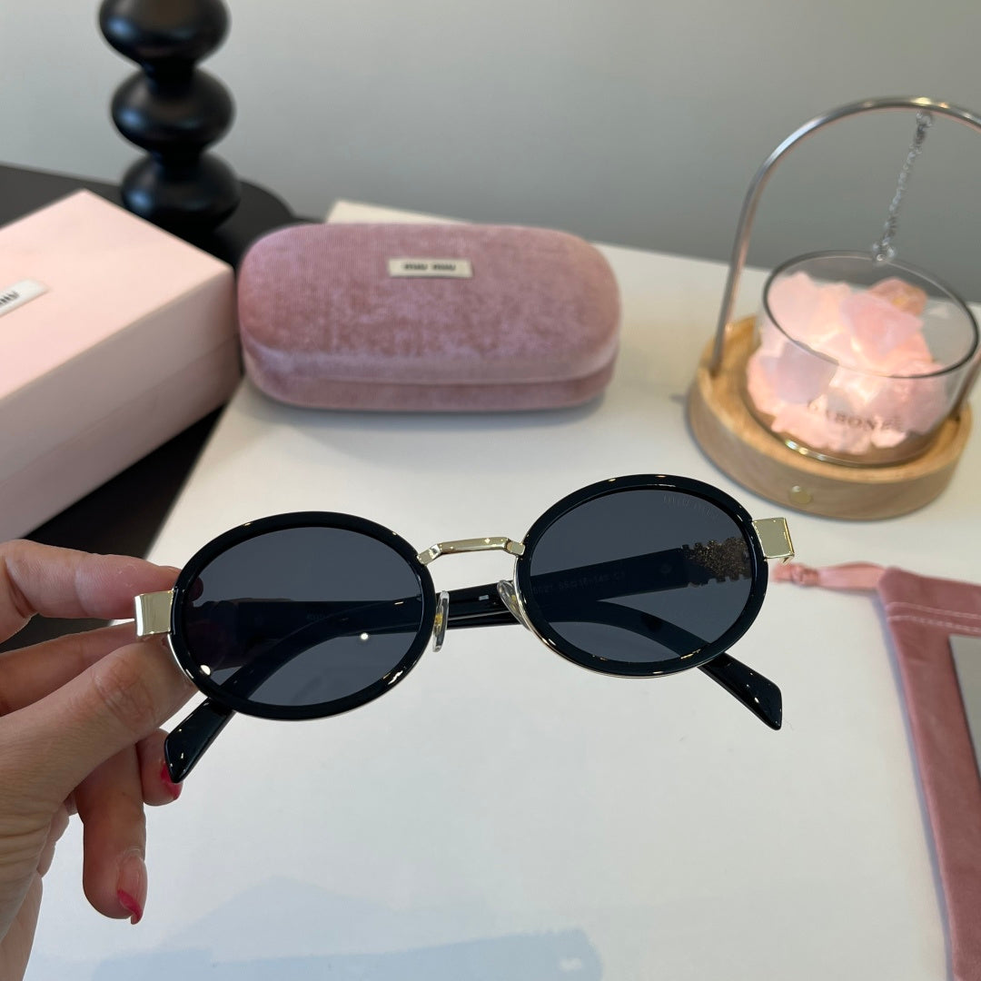 Miu Miu Cat-Eye Silver Lens Sunglasses for Men & Women - 372379 - detail image 5