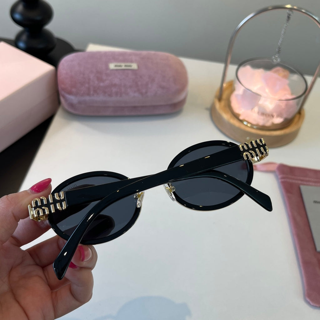 Miu Miu Cat-Eye Silver Lens Sunglasses for Men & Women - 372379 - detail image 8