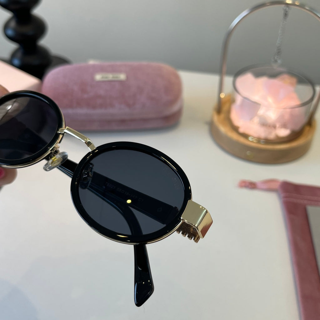 Miu Miu Cat-Eye Silver Lens Sunglasses for Men & Women - 372379 - detail image 6