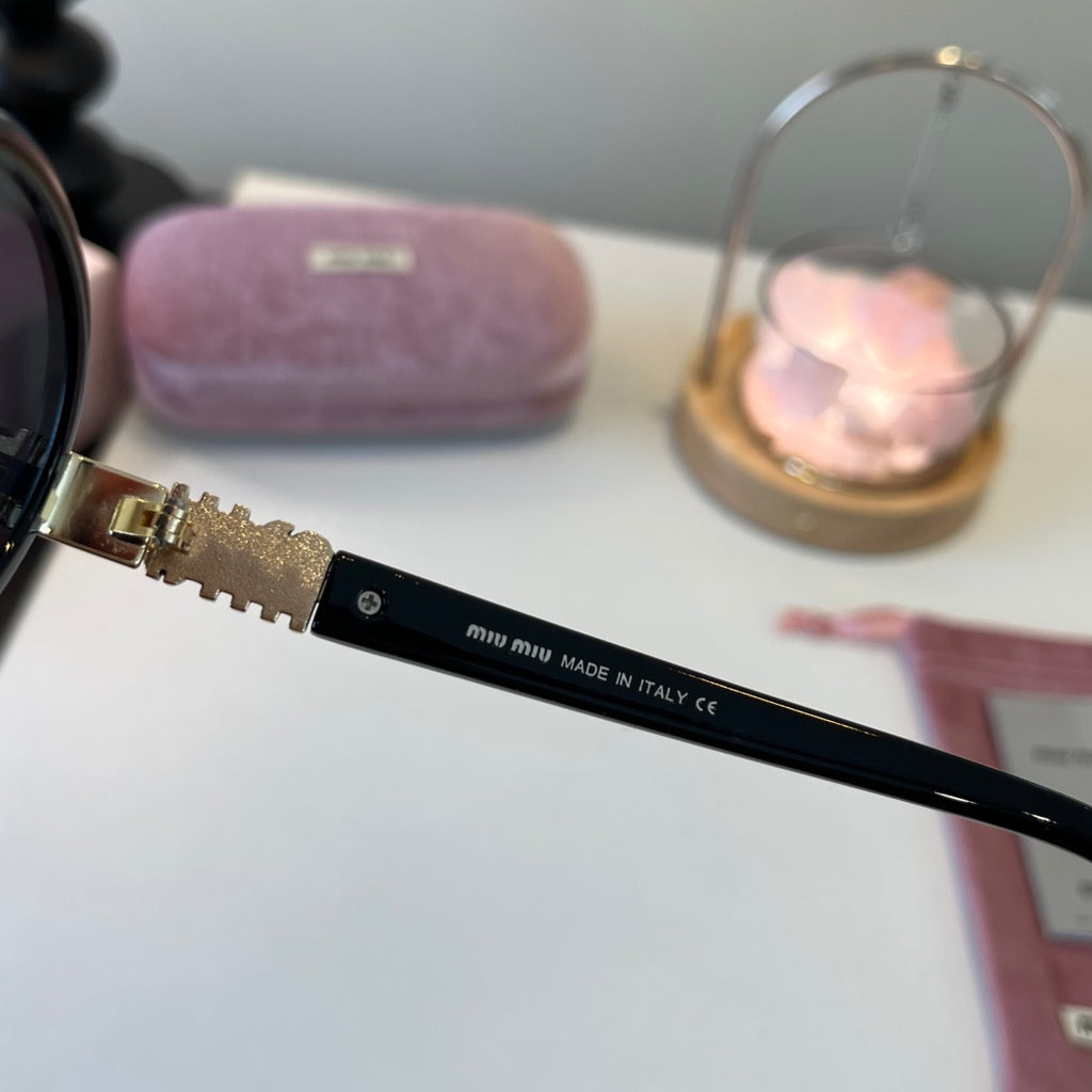 Miu Miu Cat-Eye Silver Lens Sunglasses for Men & Women - 372379 - detail image 10