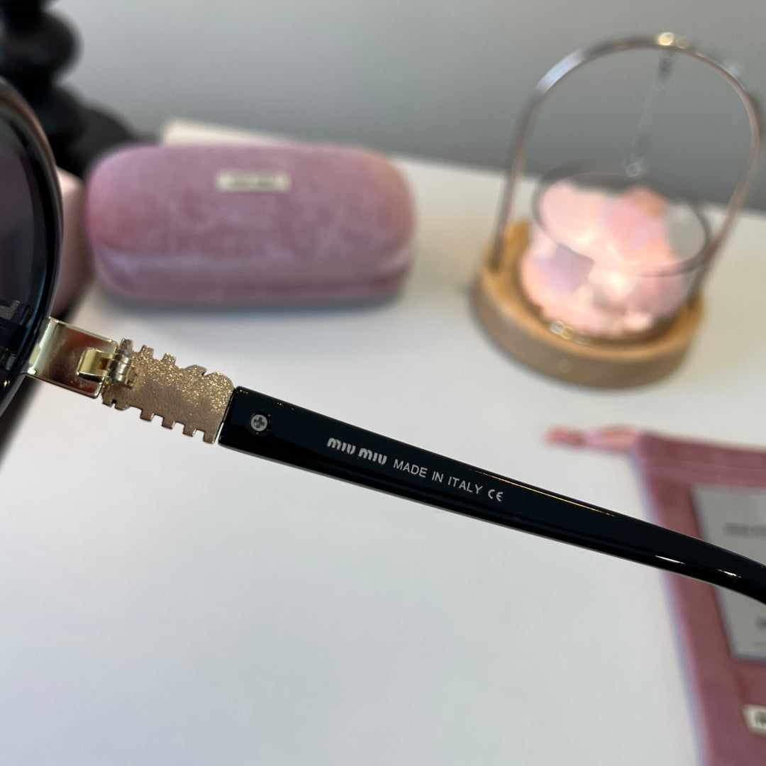 Miu Miu Cat-Eye Silver Lens Sunglasses for Men & Women - 372379 - detail image 10