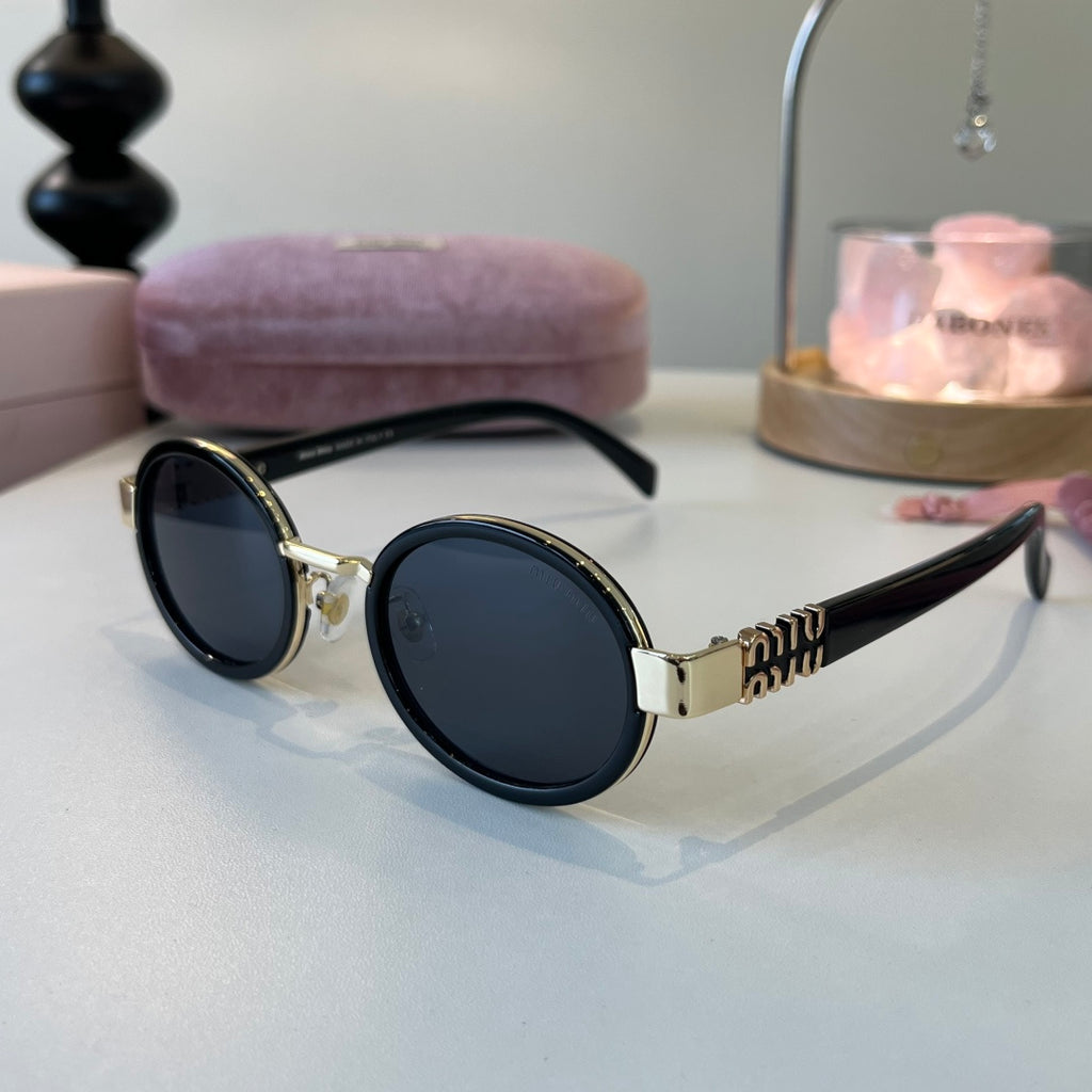 Miu Miu Cat-Eye Silver Lens Sunglasses for Men & Women - 372379 - detail image 3
