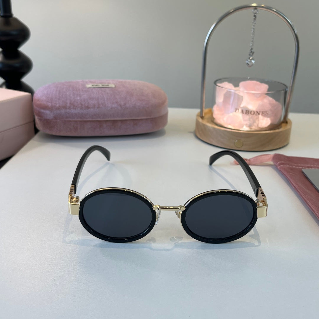 Miu Miu Cat-Eye Silver Lens Sunglasses for Men & Women - 372379 - detail image 2