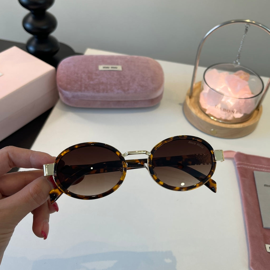 Miu Miu Cat-Eye Brown Lens Sunglasses for Men & Women - 372380 - detail image 4