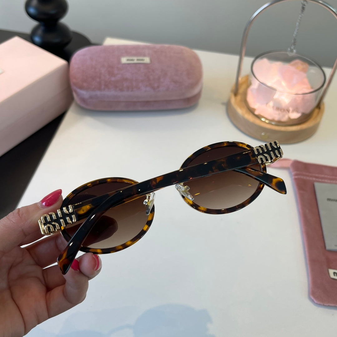Miu Miu Cat-Eye Brown Lens Sunglasses for Men & Women - 372380 - detail image 7