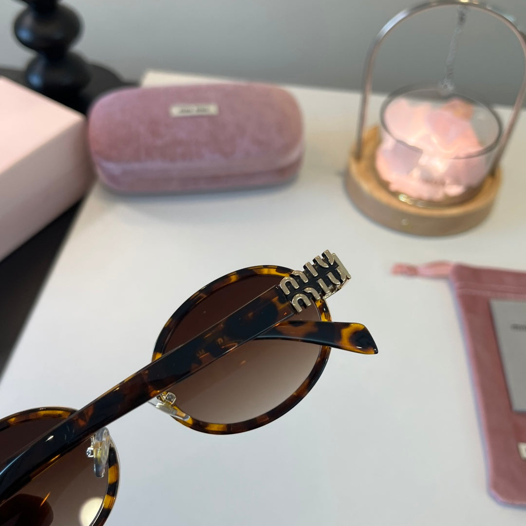 Miu Miu Cat-Eye Brown Lens Sunglasses for Men & Women - 372380 - detail image 6