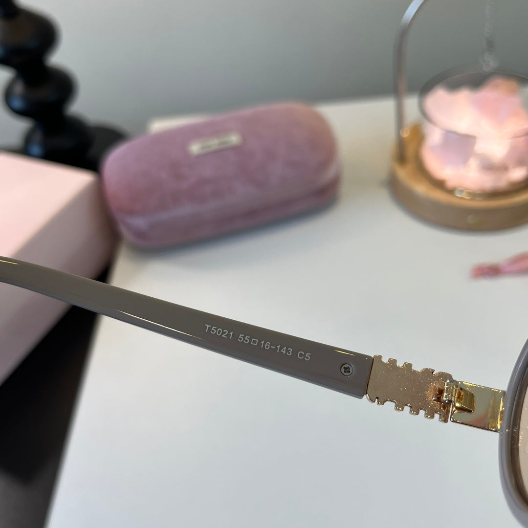 Miu Miu Cat-Eye Silver Lens Sunglasses for Men & Women - 372381 - detail image 8