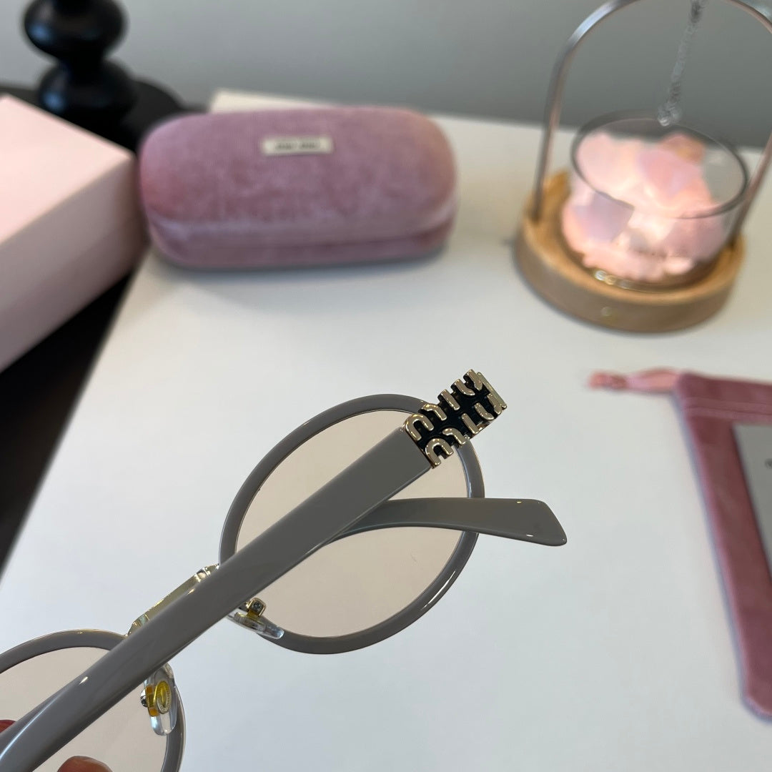 Miu Miu Cat-Eye Silver Lens Sunglasses for Men & Women - 372381 - detail image 6