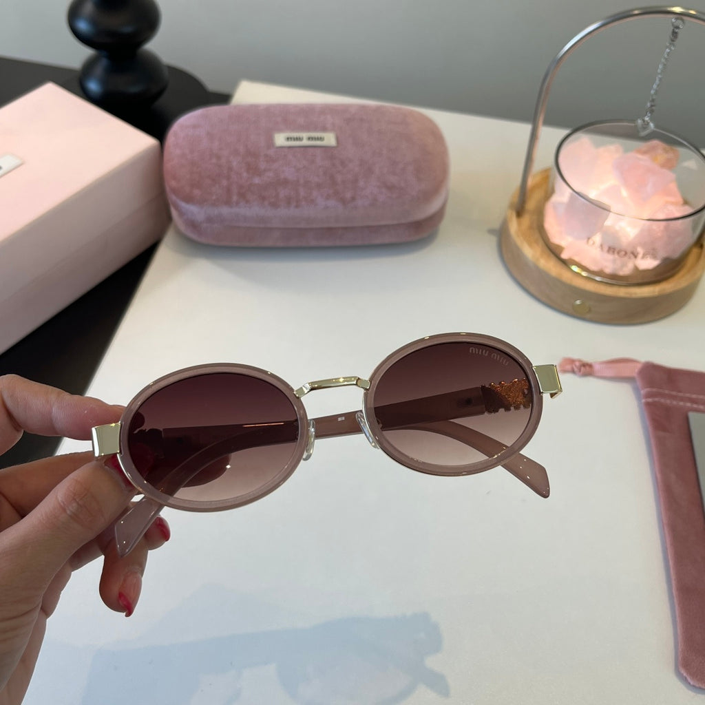 Miu Miu Cat-Eye Red Lens Sunglasses for Men & Women - 372382 - detail image 4