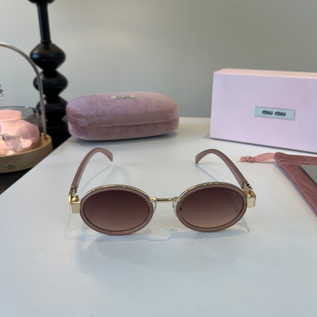 Miu Miu Cat-Eye Red Lens Sunglasses for Men & Women - 372382