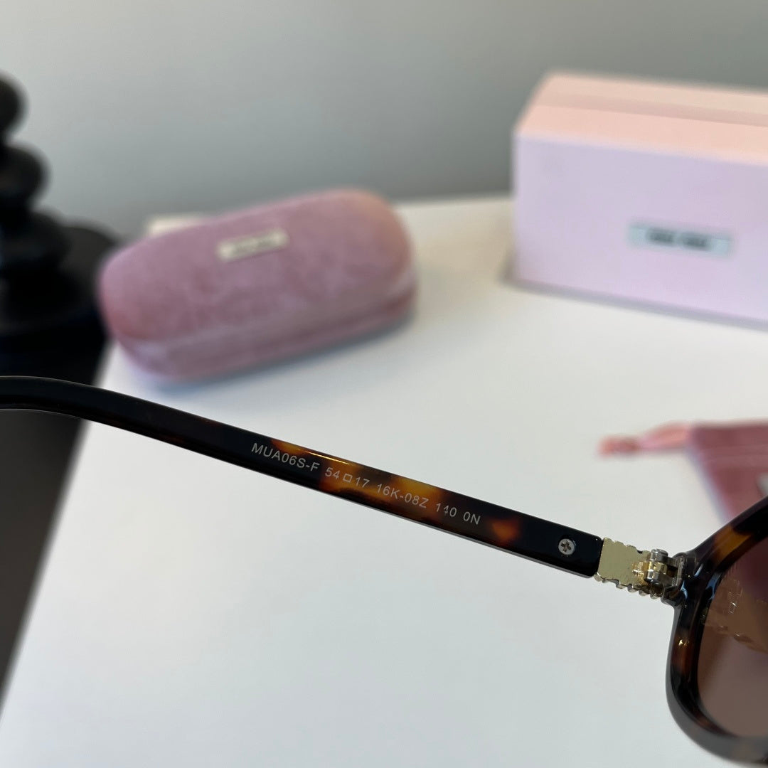 Miu Miu Cat-Eye Brown Lens Sunglasses for Men & Women - 382940 - detail image 8