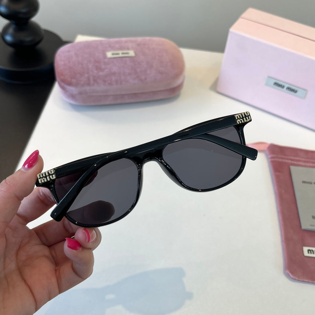 Miu Miu Fashion Black Lens Sunglasses for Men & Women - 382945 - detail image 7