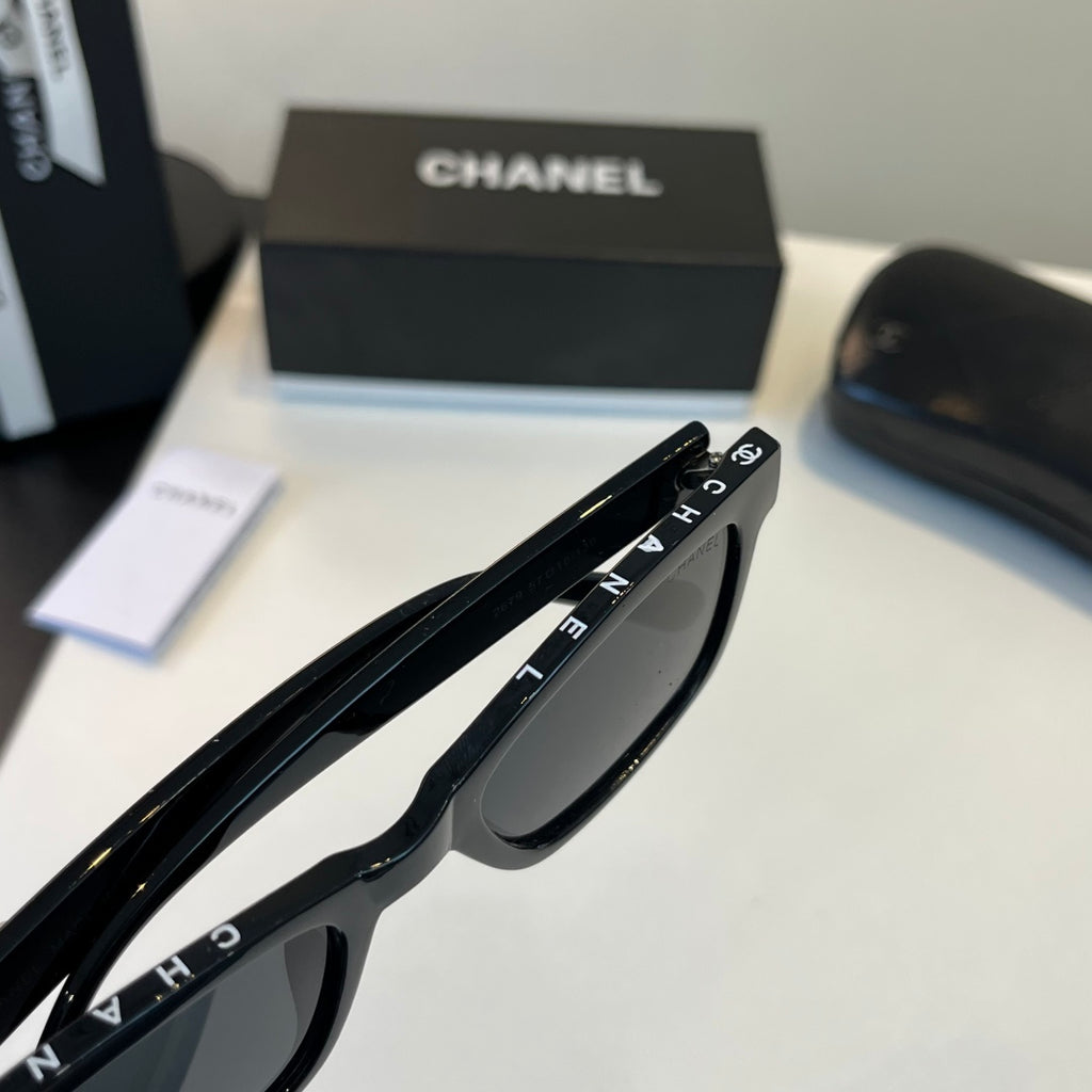 Chanel Fashion Black Lens Sunglasses for Men & Women - 465085 - detail image 6