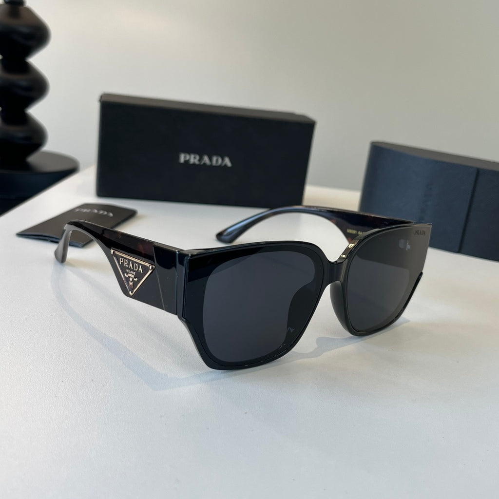 Prada Fashion Black Lens Sunglasses for Men & Women - 382699