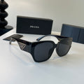 Prada Fashion Black Lens Sunglasses for Men & Women - 382699