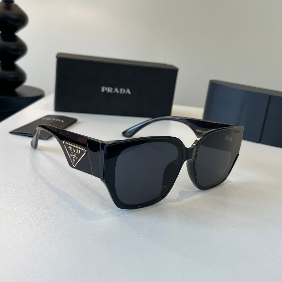 Prada Fashion Black Lens Sunglasses for Men & Women - 382699