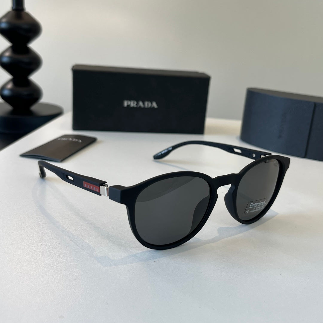 Prada Fashion Black Lens Sunglasses for Men & Women - 382702