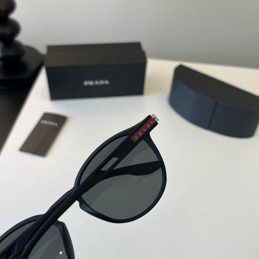 Prada Fashion Black Lens Sunglasses for Men & Women - 382702 - detail image 7