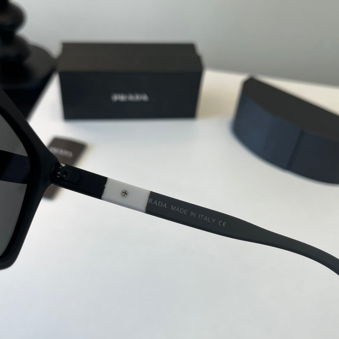 Prada Fashion Black Lens Sunglasses for Men - 382703 - detail image 9