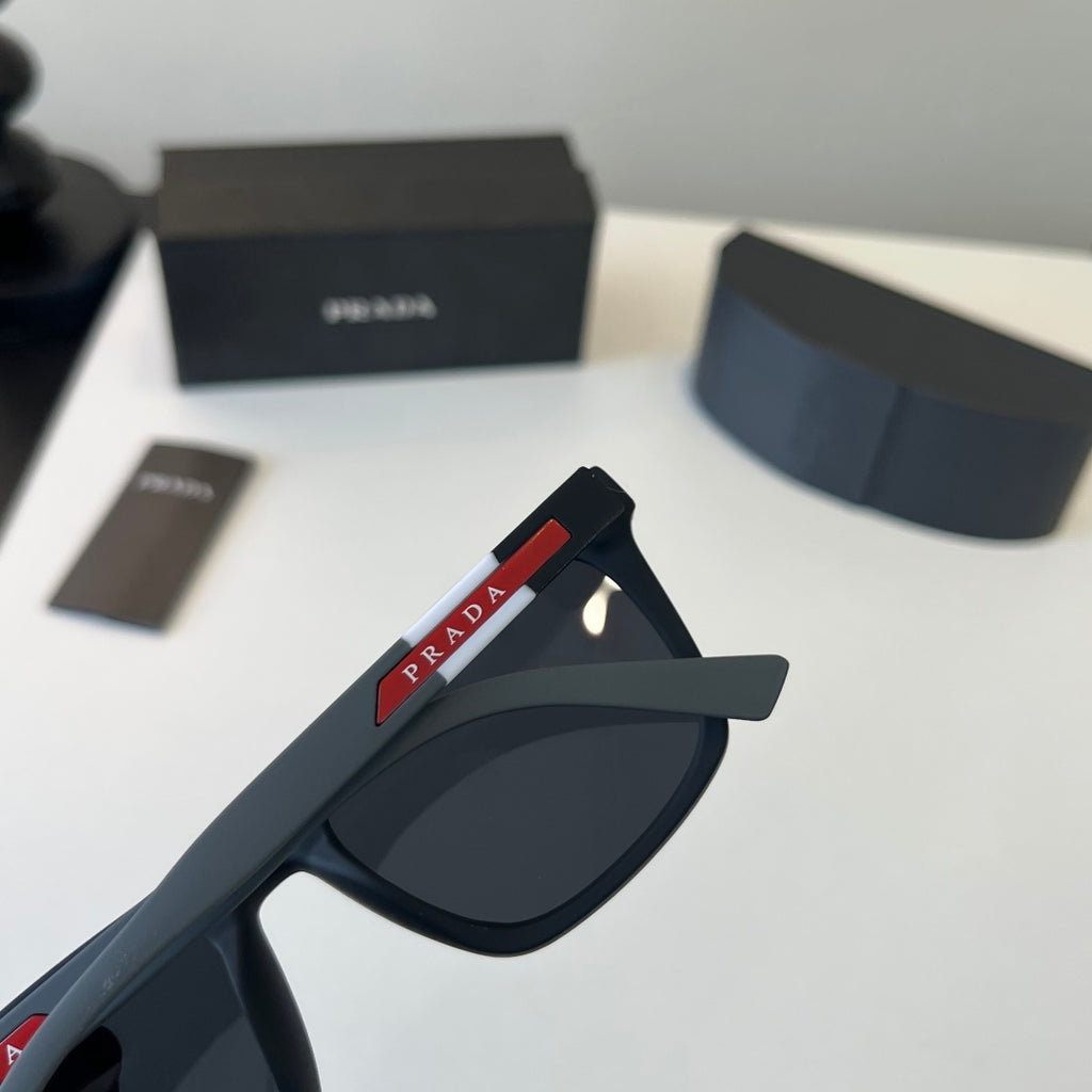 Prada Fashion Black Lens Sunglasses for Men - 382703 - detail image 7