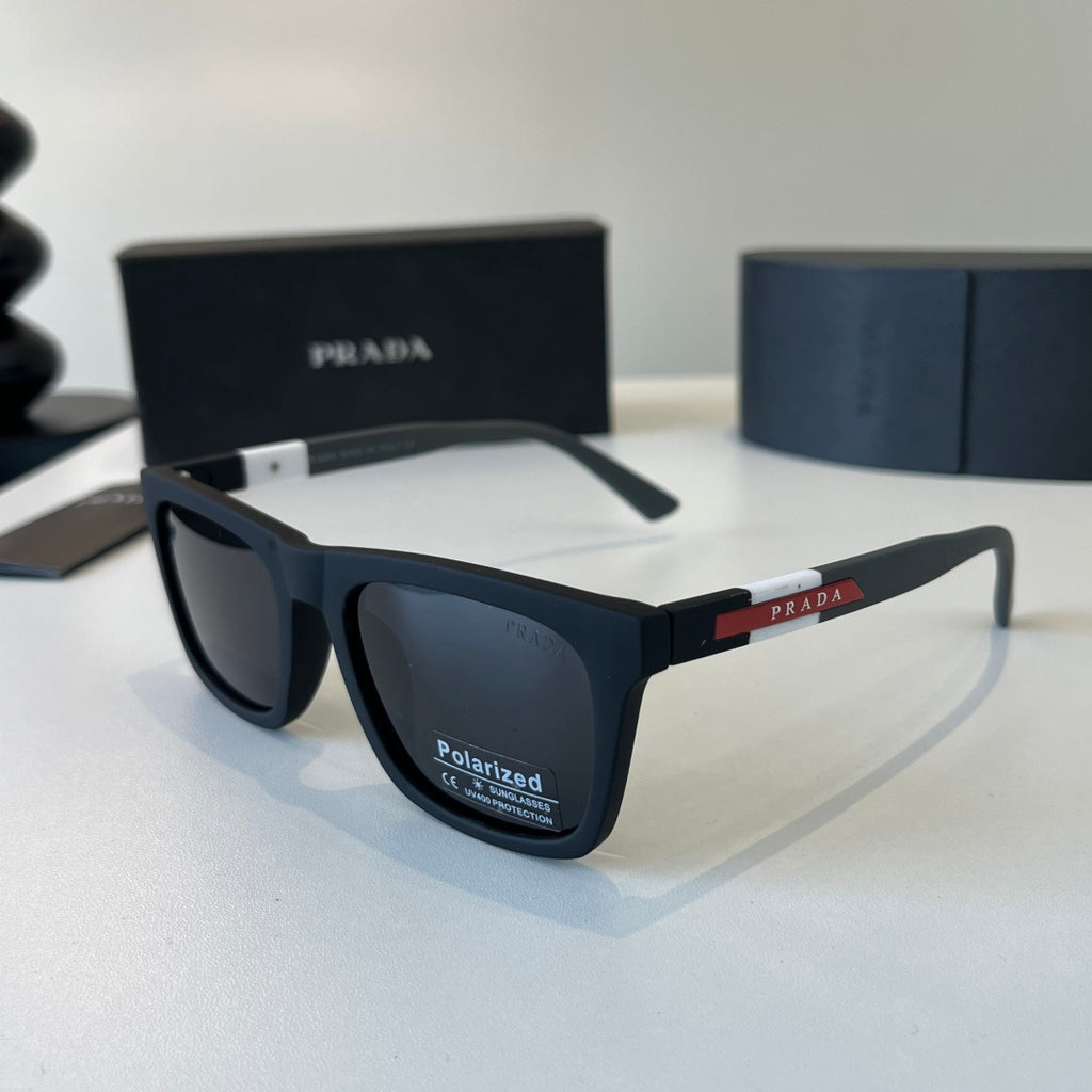 Prada Fashion Black Lens Sunglasses for Men - 382703 - detail image 3