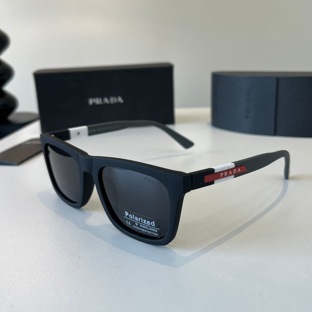 Prada Fashion Black Lens Sunglasses for Men - 382703 - detail image 3