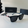 Prada Fashion Black Lens Sunglasses for Men - 382703