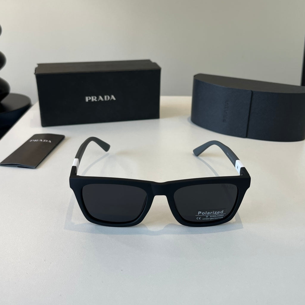Prada Fashion Black Lens Sunglasses for Men - 382703 - detail image 2