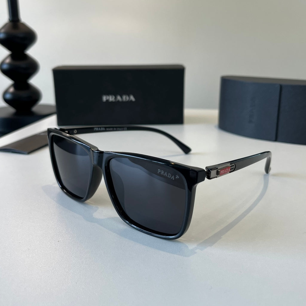 Prada Fashion Black Lens Sunglasses for Men - 415740 - detail image 3