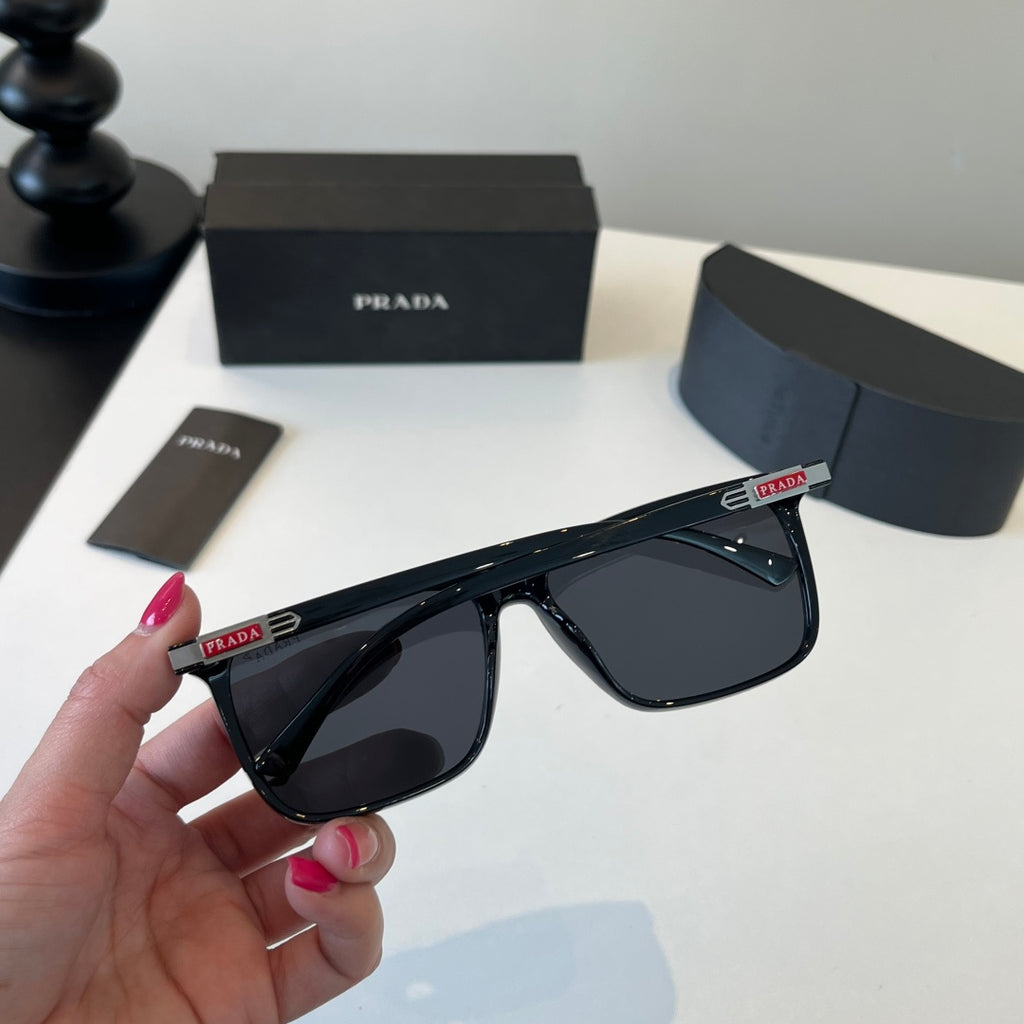 Prada Fashion Black Lens Sunglasses for Men - 415740 - detail image 9
