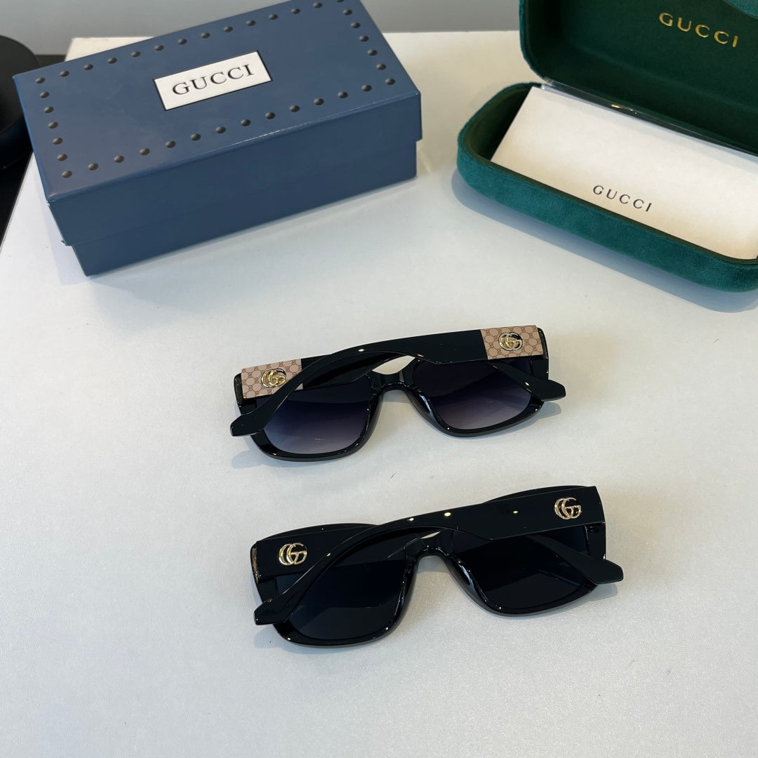 Gucci Oversized Black Lens Sunglasses for Women - 431400 - detail image 11