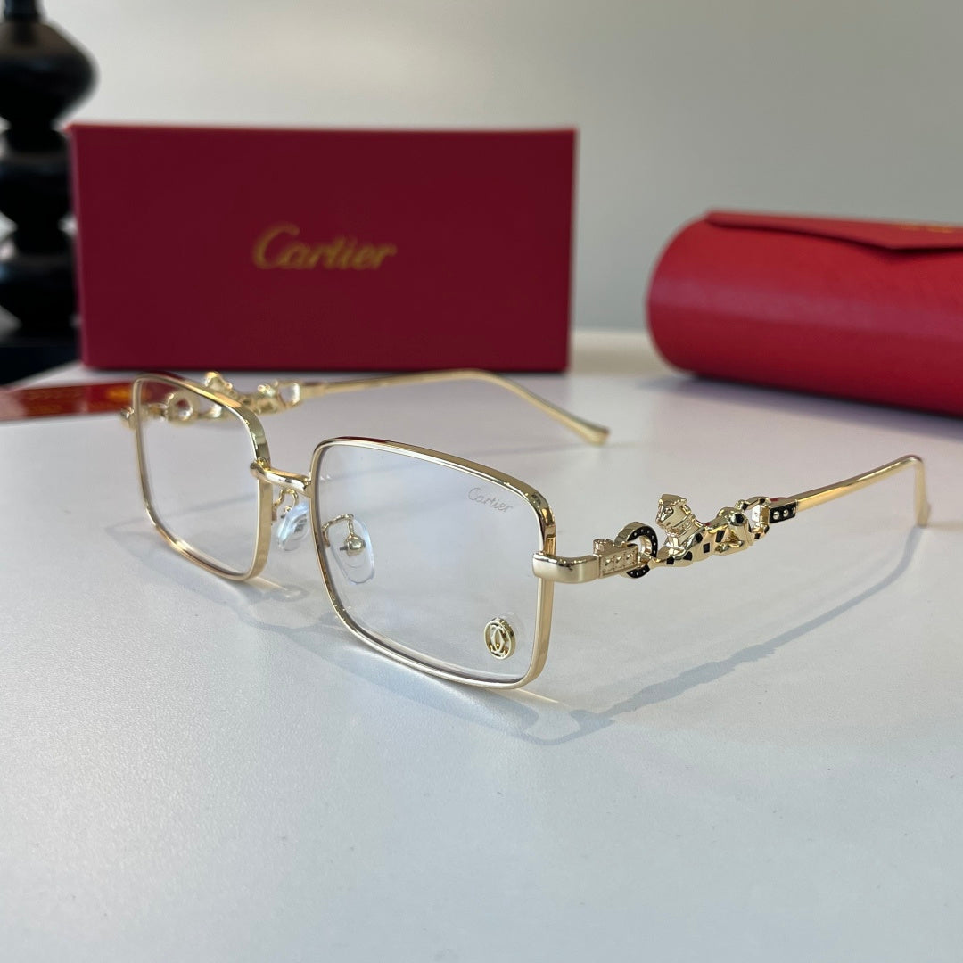 Cartier Lightweight Metal Rimless Silver Lens Sunglasses for Men & Wo - 432252 - detail image 3