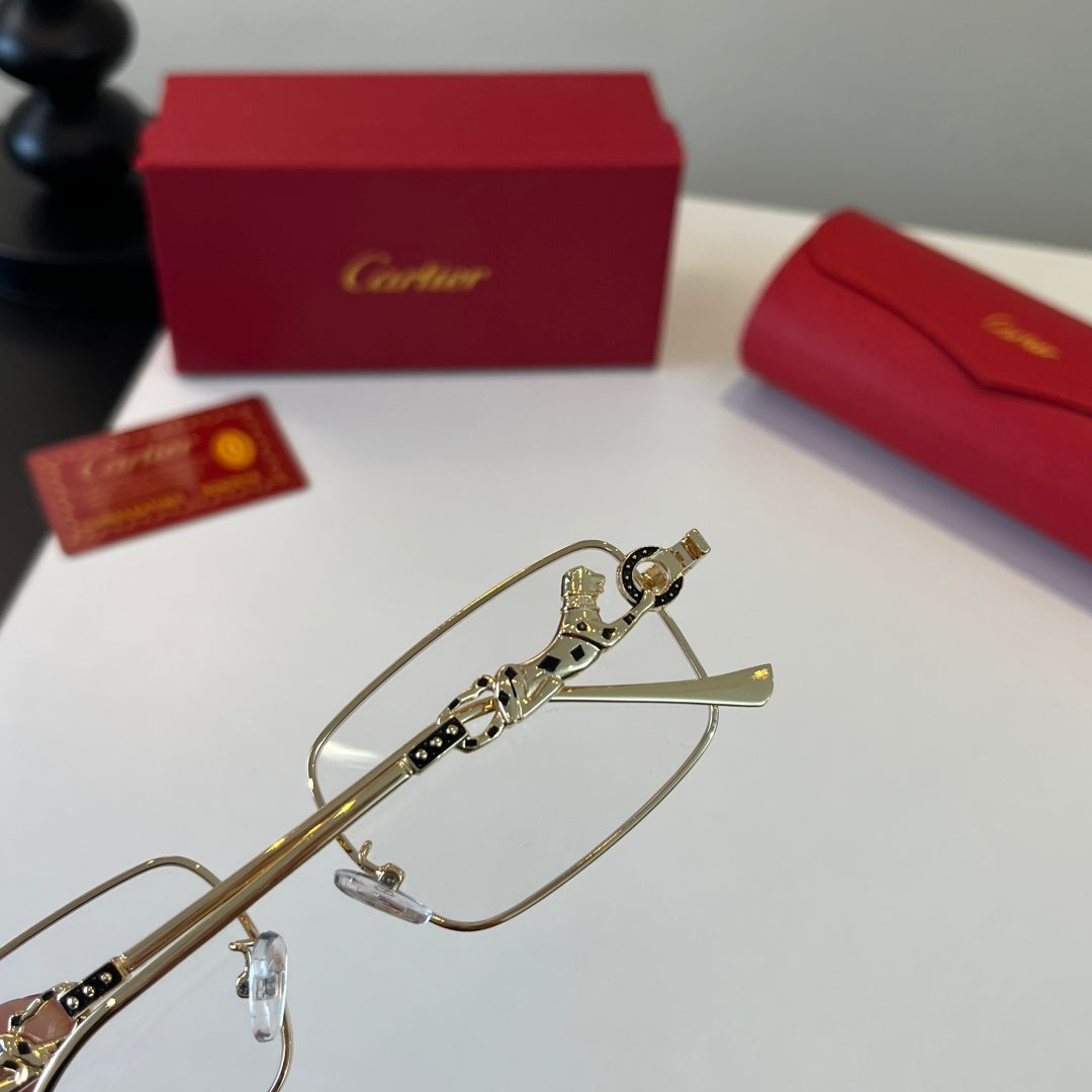 Cartier Lightweight Metal Rimless Silver Lens Sunglasses for Men & Wo - 432252 - detail image 7