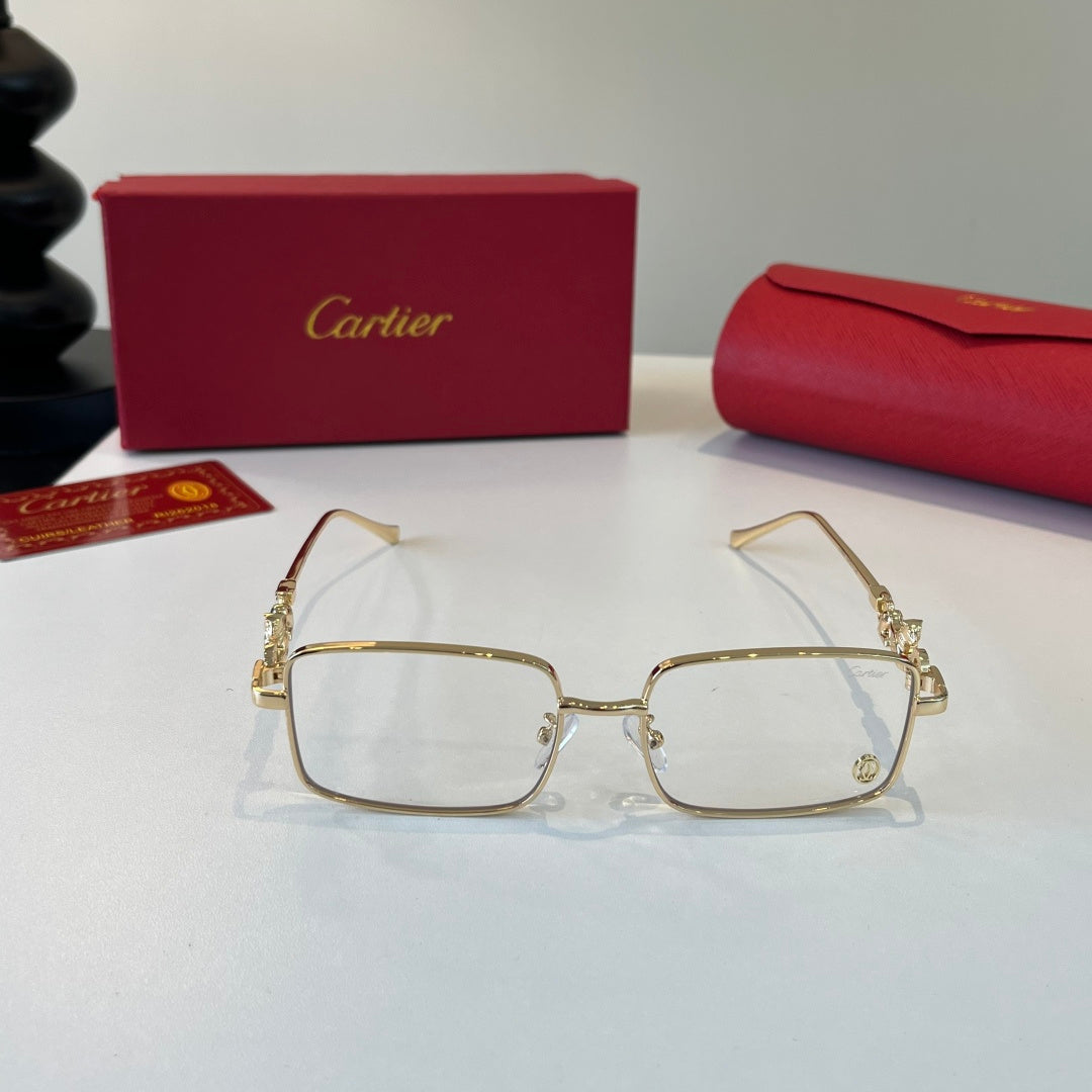 Cartier Lightweight Metal Rimless Silver Lens Sunglasses for Men & Wo - 432252 - detail image 2
