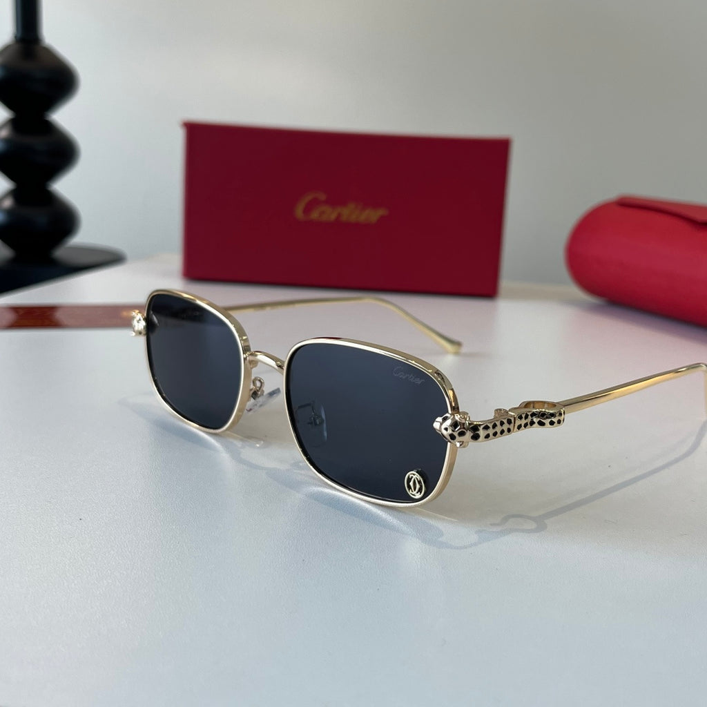 Cartier Lightweight Metal Rimless Silver Lens Sunglasses for Men & Wo - 493685 - detail image 3
