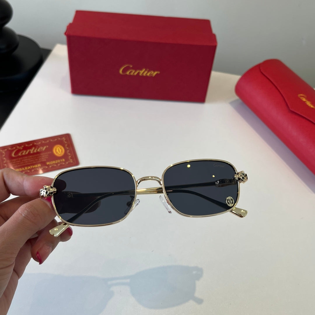 Cartier Lightweight Metal Rimless Silver Lens Sunglasses for Men & Wo - 432257 - detail image 5