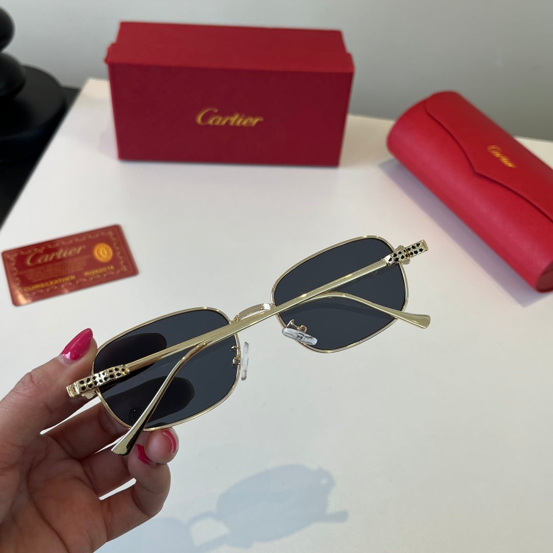 Cartier Lightweight Metal Rimless Silver Lens Sunglasses for Men & Wo - 432257 - detail image 8