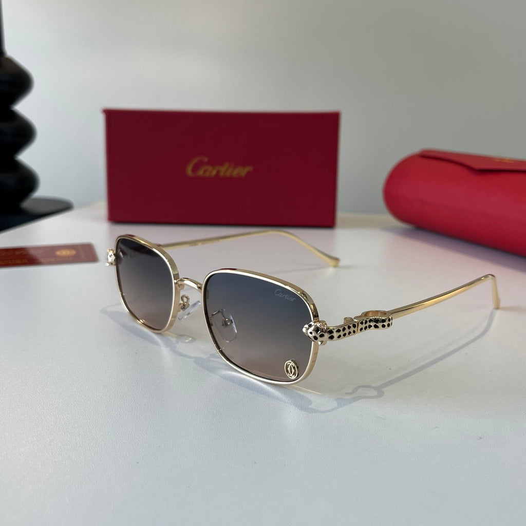 Cartier Lightweight Metal Rimless Silver Lens Sunglasses for Men & Wo - 432259 - detail image 3