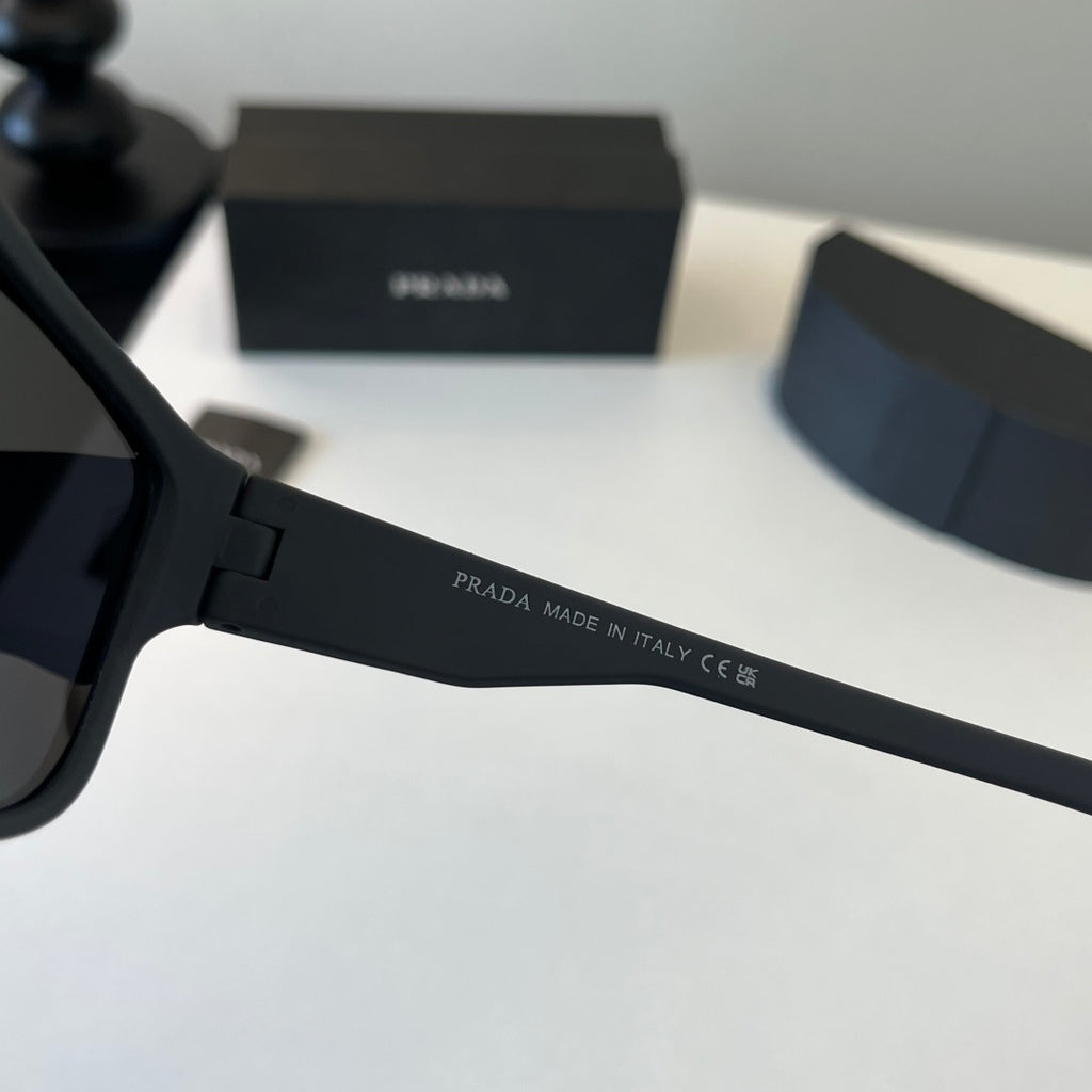 Prada Fashion Black Lens Sunglasses for Men & Women - 432074 - detail image 11