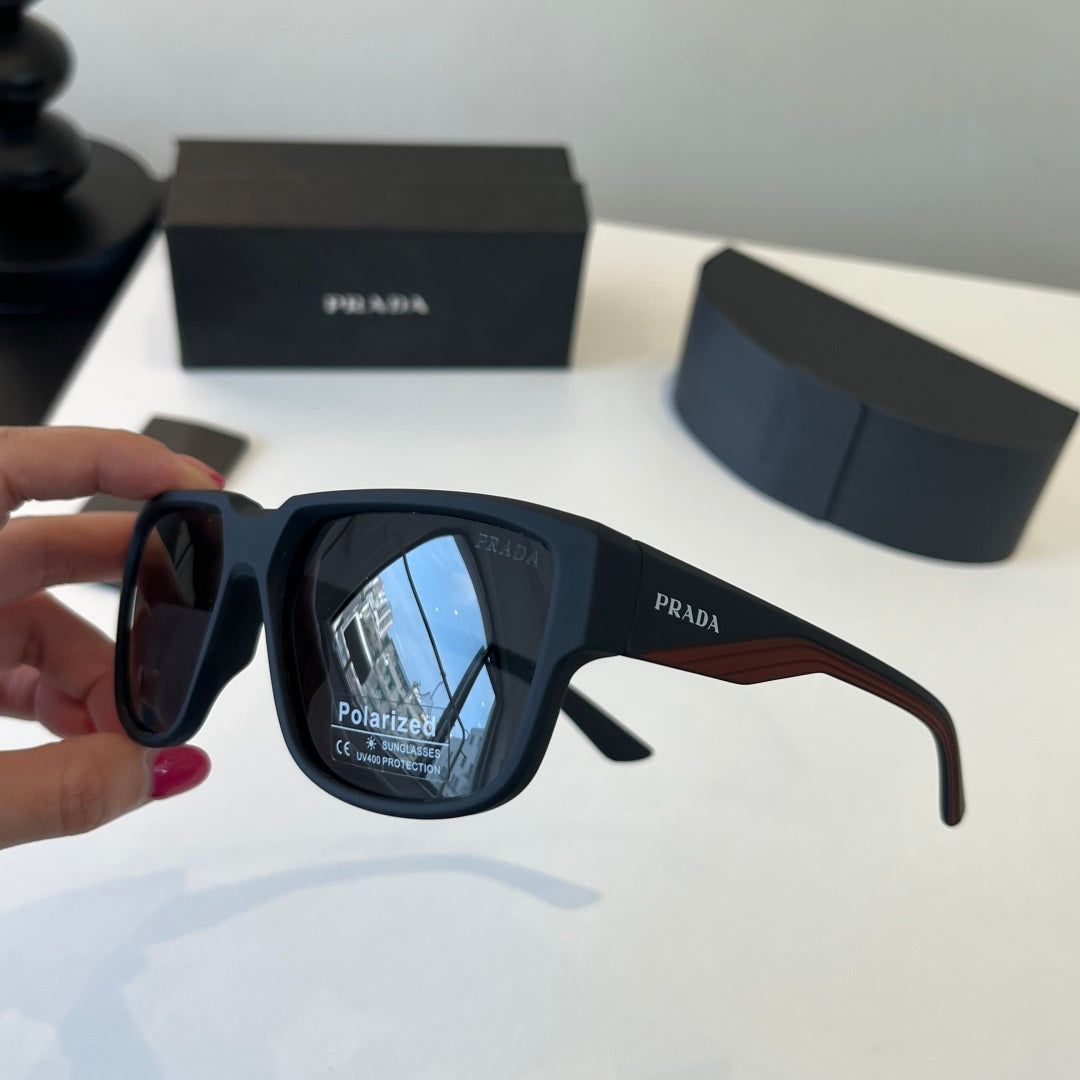 Prada Fashion Black Lens Sunglasses for Men & Women - 487122 - detail image 4