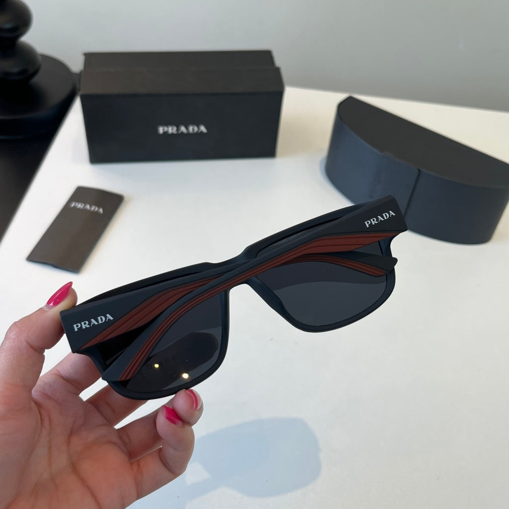 Prada Fashion Black Lens Sunglasses for Men & Women - 372087 - detail image 9