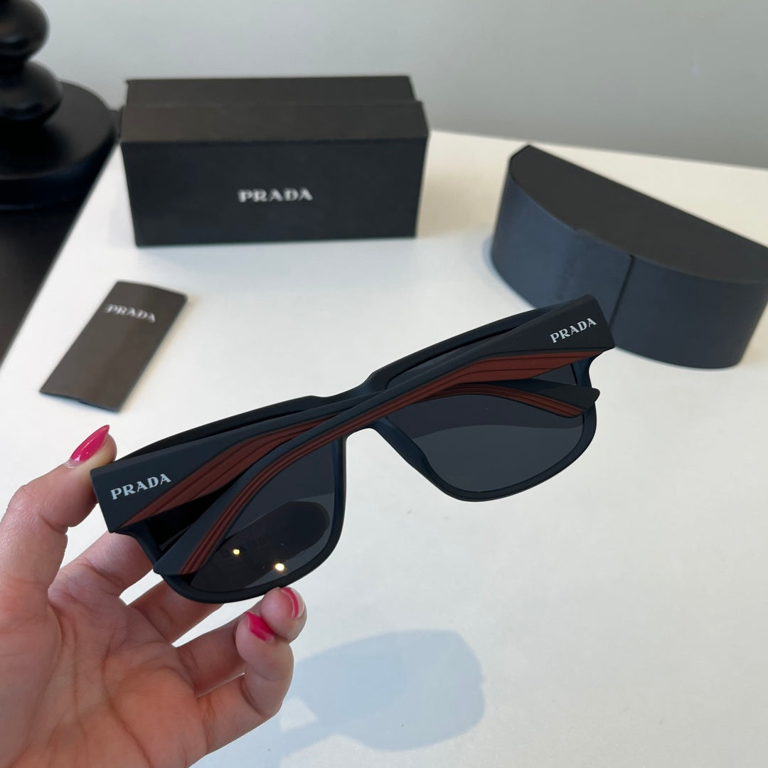 Prada Fashion Black Lens Sunglasses for Men & Women - 372087 - detail image 9