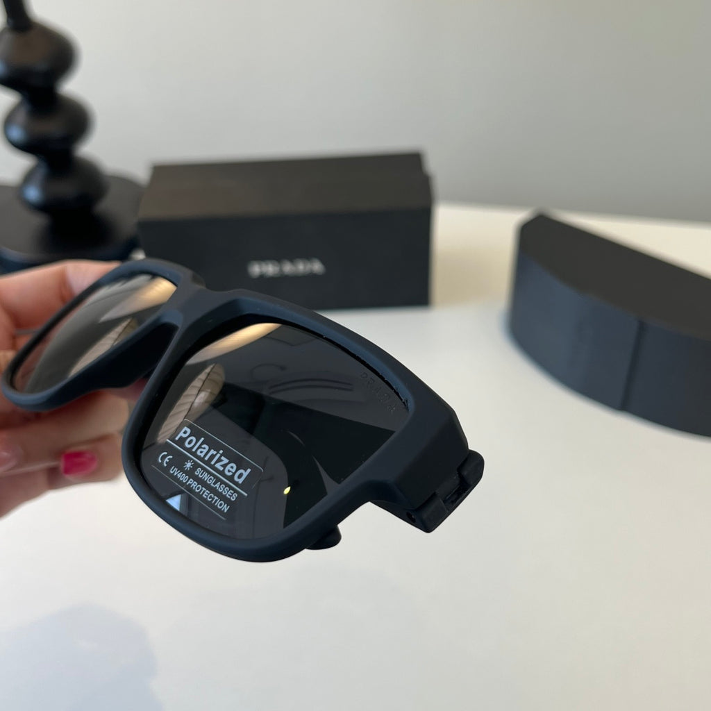 Prada Fashion Black Lens Sunglasses for Men & Women - 372087 - detail image 7