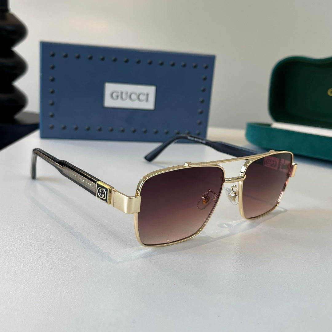 Gucci Fashion Red Lens Sunglasses for Men & Women - 414989