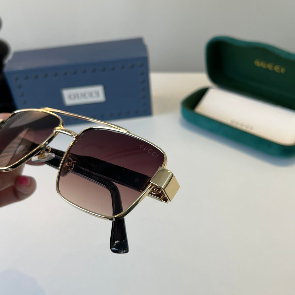 Gucci Fashion Red Lens Sunglasses for Men & Women - 414989 - detail image 6
