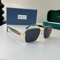 Gucci Fashion Silver Lens Sunglasses for Men & Women - 414990