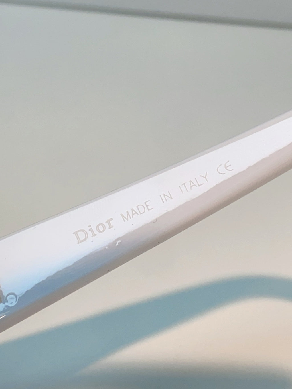 Dior Metal Square Purple Lens Sunglasses for Men & Women - detail image 8